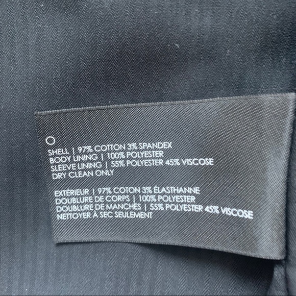 Club Monaco stripe blazer size 2 - Picture 4 of 7